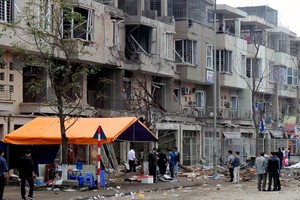 Vật phát nổ ở Khu đô thị Văn Phú có thể là khoang chiến đấu từ một tên lửa