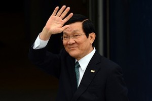 Chủ tịch nước Trương Tấn Sang. Ảnh: AFP.