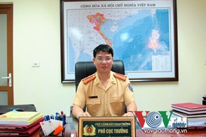 Thượng tá Đỗ Thanh Bình - Phó Cục trưởng Cục CSGT trả lời phỏng vấn
