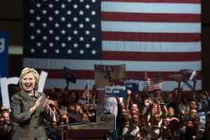 Ứng cử viên Tổng thống Mỹ của đảng Dân chủ Hillary Clinton. (Ảnh: UPI)