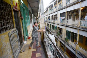 Chung cư cũ ở Quận 1, TP HCM