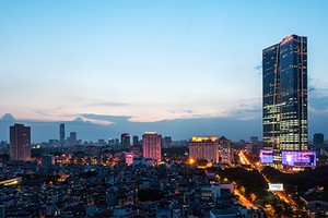 Lotte Center hiện là tòa nhà cao thứ hai tại Hà Nội. Ảnh: Lotte