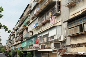 Hà Nội đã xong kế hoạch cải tạo chung cư cũ