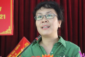 Bà Nguyễn Vân Chi, phu nhân Phó thủ tướng Vương Đình Huệ được phê chuẩn làm ủy viên thường trực Ủy ban Tài chính Ngân sách. Ảnh: Hải Bình