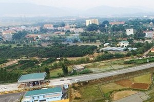 Một góc huyện Sóc Sơn. Ảnh: Ngọc Châu