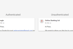 Gmail sẽ đưa ra cảnh báo nếu email được gửi đến từ một địa chỉ không an toàn.