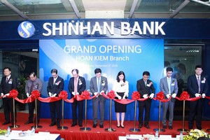 Ngân hàng Shinghan Việt Nam khai trương chi nhánh tại Hà Nội