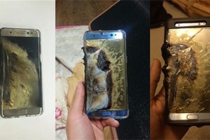 Điện thoại thông minh Samsung Galaxy Note 7 bị sự cố cháy nổ ngay sau khi ra mắt chưa đầy 1 tháng.