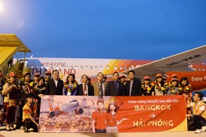 Vietjet khai trương đường bay  Hải Phòng - Bangkok (Thái Lan)