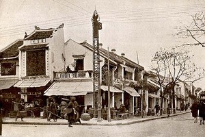 Phố cổ Hà Nội xưa