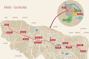 Đường sắt đô thị Nhổn - ga Hà Nội: đội giá gấp đôi, chưa hạng mục nào hoàn thành