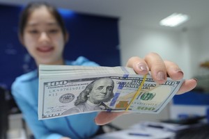 Sáng 24/11, giá vàng giảm sâu, USD tăng vọt sát ngưỡng 22.800 đồng/USD