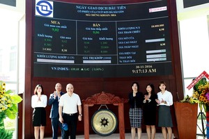 Cổ phiếu SHA chính thức chuyển sang giao dịch trên HOSE từ ngày 30/11/2016. Ảnh: Lê Toàn