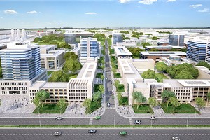 Phối cảnh Khu công nghiệp Hoàng Long (Thanh Hóa)