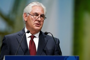 Rex Tillerson, giám đốc điều hành Exxon Mobil, người được chọn làm ngoại trưởng Mỹ dưới thời Donald Trump. Ảnh: Reuters.