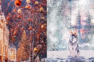 Nước Nga lộng lẫy trong tuyết và băng