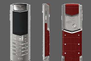 Mẫu điện thoại Signature S thiết kế theo phong thủy cho phù hợp với người được tặng.