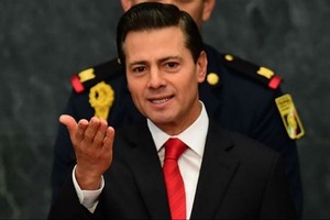 Tổng thống Mexico Enrique Pena Nieto. Ảnh: AFP