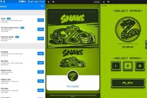 Nửa triệu người chơi Snake trên Facebook ngày đầu