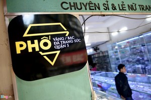 Phố kim hoàn đầu tiên ở Sài Gòn trước ngày ra mắt