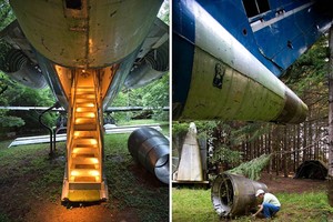 Người đàn ông mua máy bay Boeing biến thành nhà