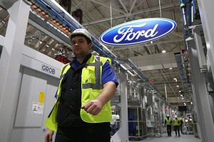 Lợi nhuận quý I năm nay của Ford sụt giảm 42%. Ảnh: DailyMail