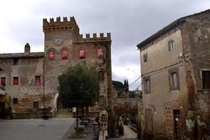 Một toà lâu đài trong kế hoạch nằm ở trung tâm Civitella Cesi - ngôi làng nhỏ hẻo lánh của Italy. Ảnh: Agenzia Del Demanio.