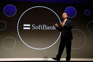 Chủ tịch Softbank - Masayoshi Son trong một sự kiện hồi tháng 2. Ảnh: Reuters