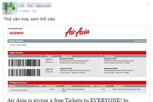 Trò lừa này xuất hiện từ mùa hè năm 2016 và năm nay lại rộ lên đúng dịp mọi người đang chuẩn bị cho các kỳ nghỉ.