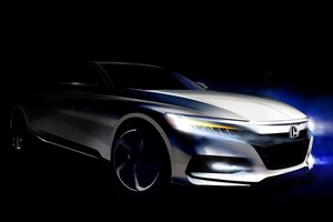 Ảnh ban đầu của Honda Accord 2018. 