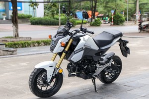 Honda MSX125 mới thiết kế góc cạnh hơn.