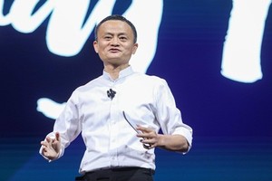 Jack Ma tại hội thảo Gateway '17. Ảnh: Alizila