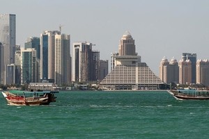 Một góc thủ đô Doha của Qatar. Ảnh: Reuters.