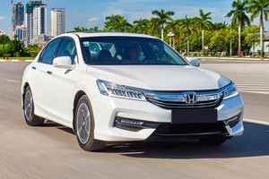 Accord có mức giảm sâu nhất trong đợt này, lên tới 192 triệu.