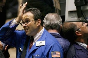 Cảnh tượng tại Sàn chứng khoán New York ngày 9/8/2007. Ảnh: Reuters