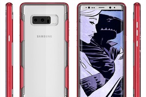 Galaxy Note 8 trong vỏ case của Ghostek.