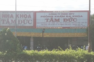 "Phòng khám đa khoa Tâm Đức (Bình Phước) có sai phạm nghiêm trọng trong khám chữa bệnh bảo hiểm y tế"