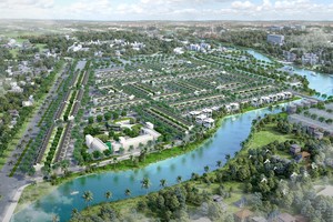 Phối cảnh tổng thể dự án T&T Long Hậu của tập đoàn T&T