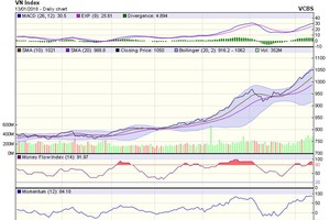 Biểu đồ kỹ thuật VN-Index. Nguồn: VCBS.