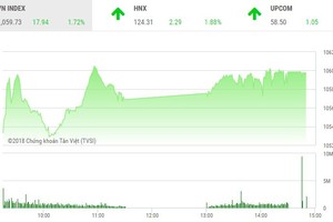 Phiên chiều 13/2: Nghỉ tết hứng khởi