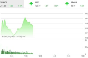 Phiên sáng 13/2: Giữ lửa chờ Xuân