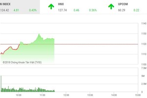 Phiên sáng 28/2: Biến động mạnh