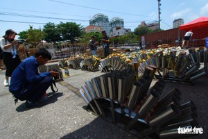 Dàn phóng kim loại được tạo hình công phu của đội Ba Lan hứa hẹn chất lượng trình diễn cao nhất.