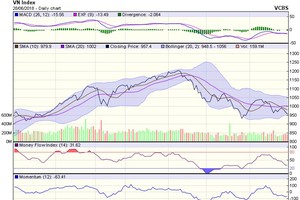 Biểu đồ kỹ thuật VN-Index. Nguồn: VCBS.
