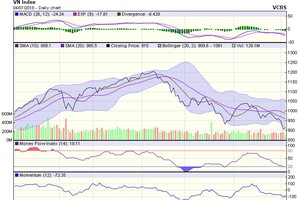 Biểu đồ kỹ thuật VN-Index. Nguồn: VCBS.