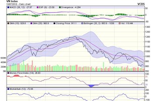Biểu đồ kỹ thuật VN-Index. Nguồn: VCBS.
