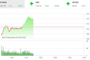 Phiên sáng 26/9: Lấy lại sắc xanh