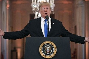 Tổng thống Mỹ - Donald Trump tại Nhà Trắng. Ảnh: AFP.