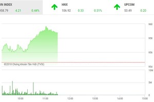 Phiên sáng 12/12: Dòng tiền hồ hởi nhập cuộc, thị trường phục hồi
