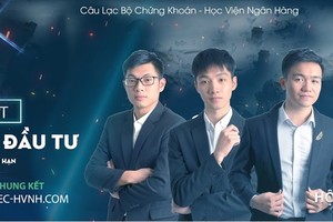 Đã tìm ra 5 thí sinh xuất sắc vào Chung kết cuộc thi Bản lĩnh Nhà đầu tư 2018